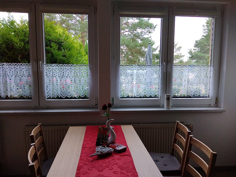 Essbereich Ferienwohnung 1