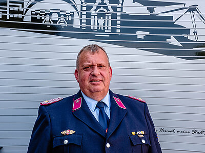 Stadtwehrleiter Steffen Pluhm-Jude