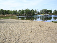 Strand vom Strandbad Möhlau