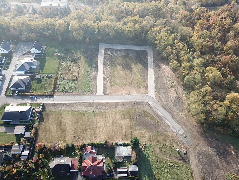 Luftaufnahme Erweiterung Seeadlerweg