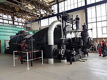 Arbeitsbereich im ehemaligen Kraftwerk Zschornewitz
