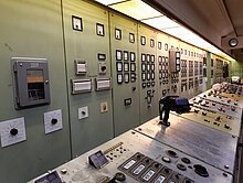 Schaltwarte im ehemaligen Kraftwerk Zschornewitz