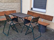 Sitzecke im Freien