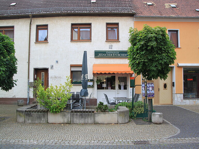 Außensitz Gaststube "Hänicher Stübchen"